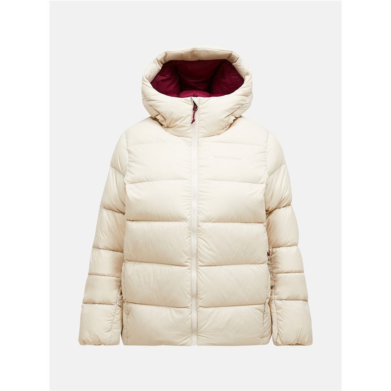 Peak Performance W Frost Down PufferJacket Sand Fog - L