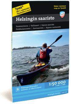 Calazo Helsingin Saaristo Tyvek retkeilykartta