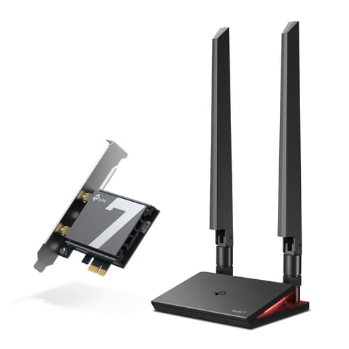 TP-Link Archer TBE550E - Verkkoadapteri, Musta