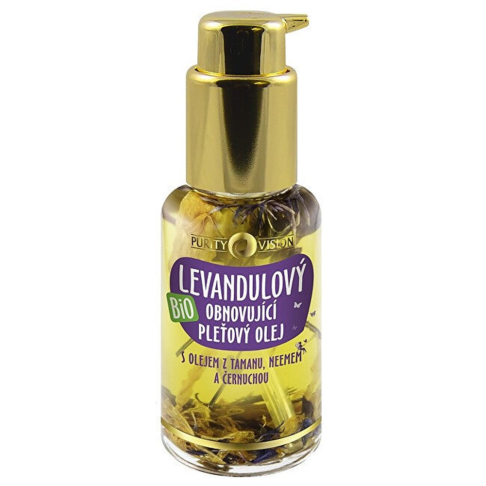 Purity vision Bio Lavender Syväuuttava Kasvoöljy - 45ml