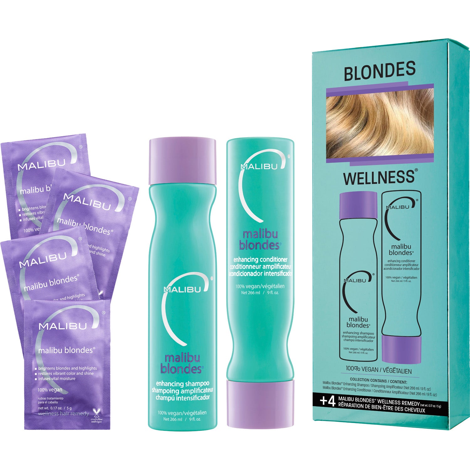 Malibu C Blondes Collection Kit 1 pcs