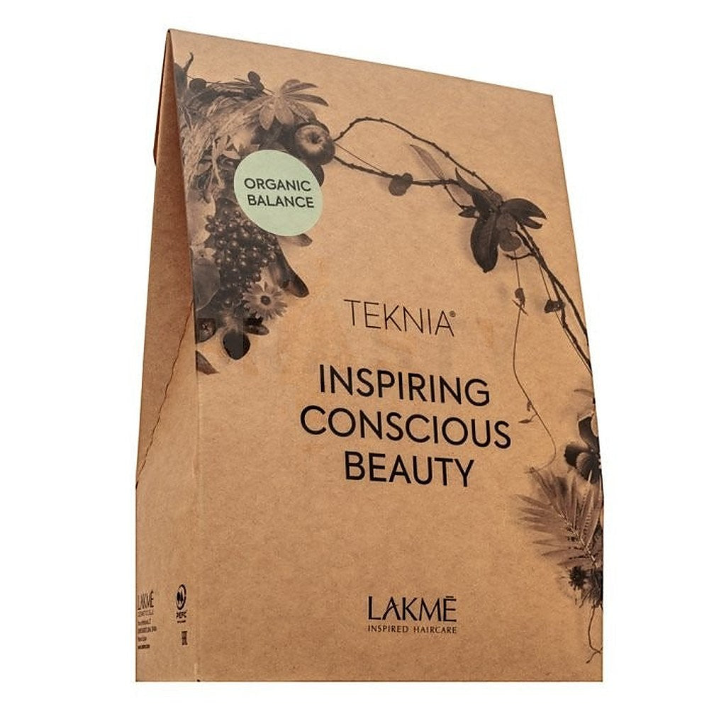Lakmé Teknia Organic Balance Pack 300 ml + 250 ml + 100 ml — Set capelli