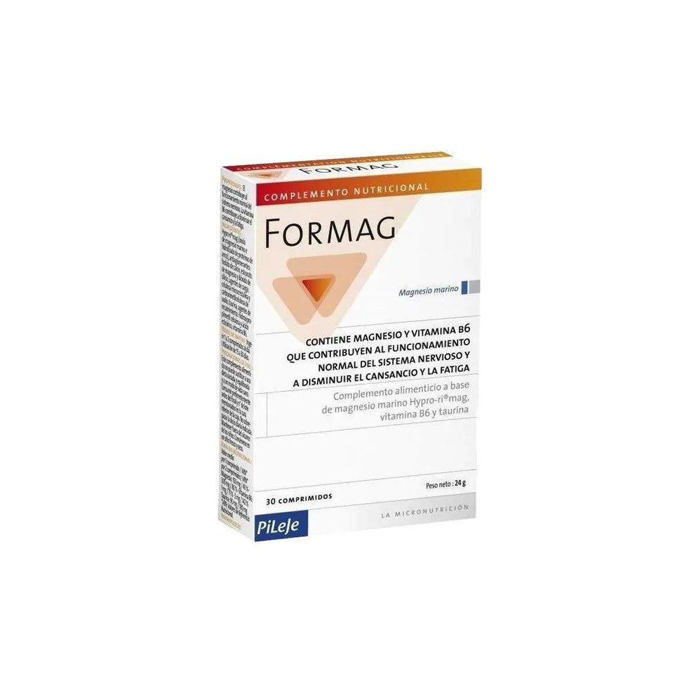 Pileje Formag Marine Magnesium B6-vitamiini ja tauriini 30 tablettia