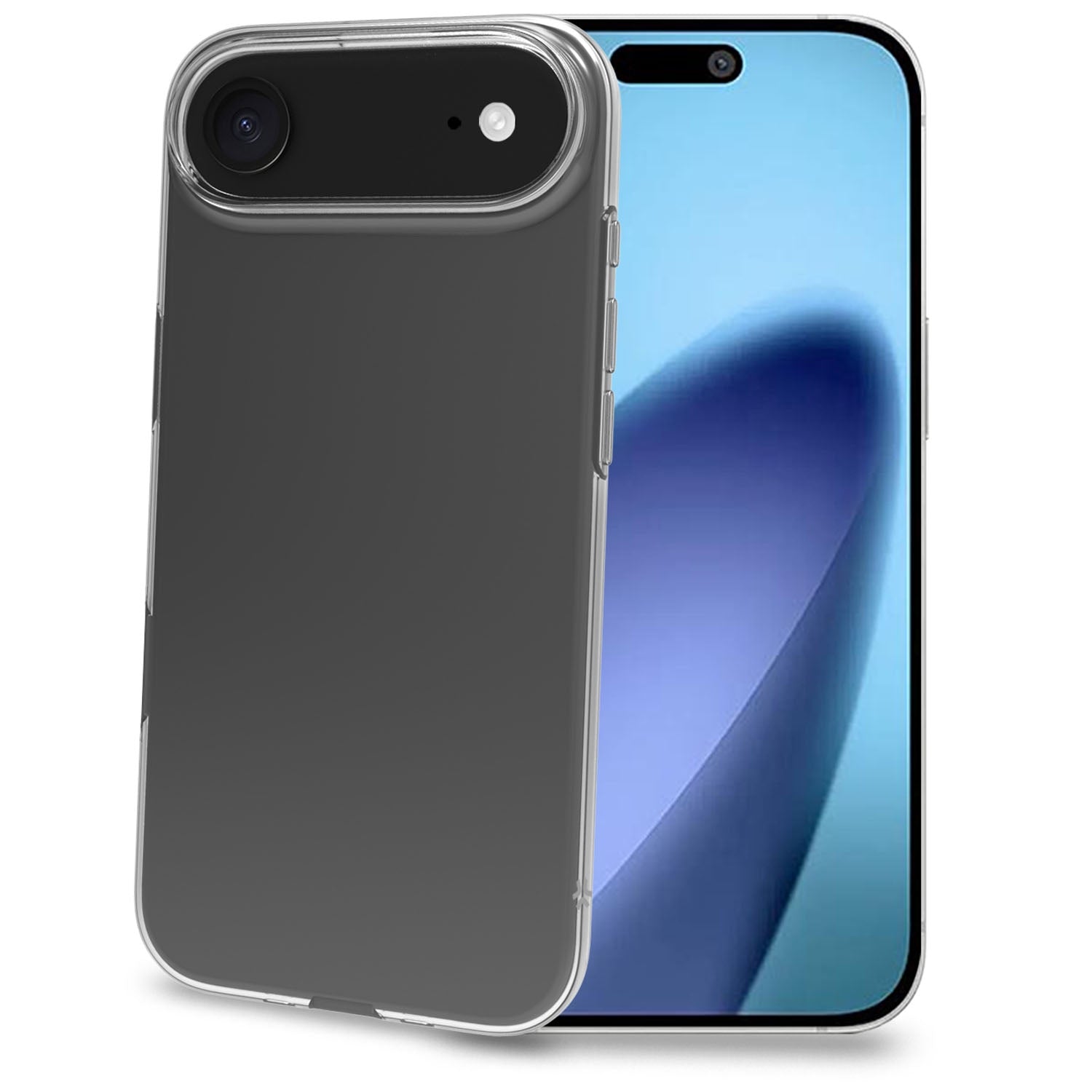 iPhone 17 Air TPU -suojus – läpinäkyvä, iskunkestävä