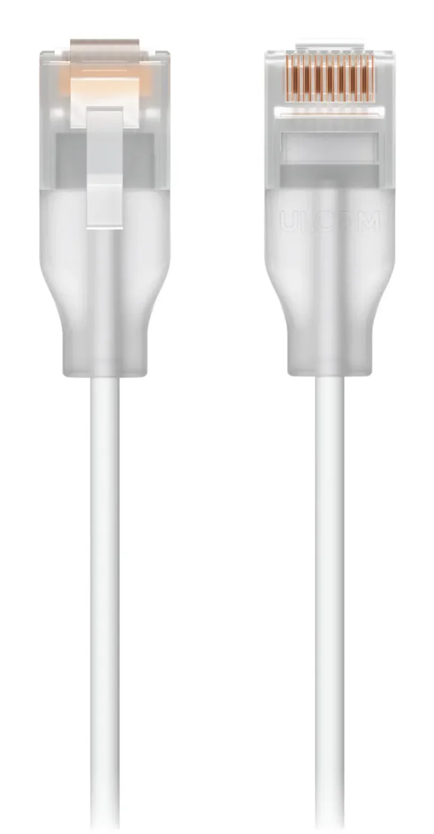Ubiquiti UniFi Etherlighting Patch Cable 0.3m - Valkoinen - 0.3m