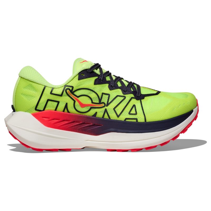 Hoka W Rocket X Trail Neon Yuzu/Neon Flame - 36