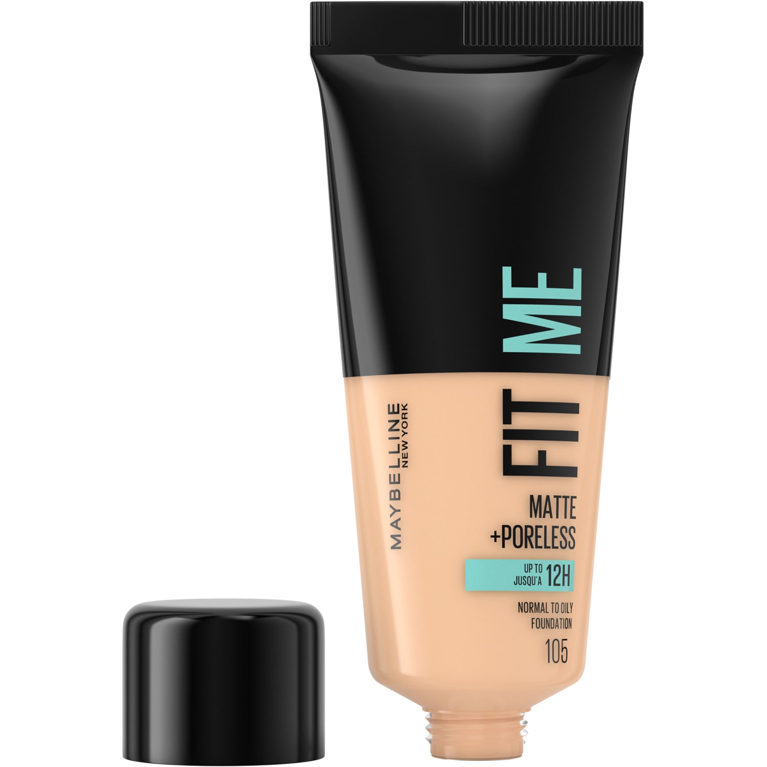 Maybelline Fit Me Matte + Poreless Foundation- 105 Natural Ivory