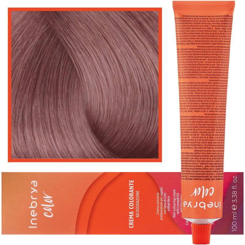 Inebrya Color hiusten värjäysvoide 100ml 10/12 | Tuhkajauhe platinablondi