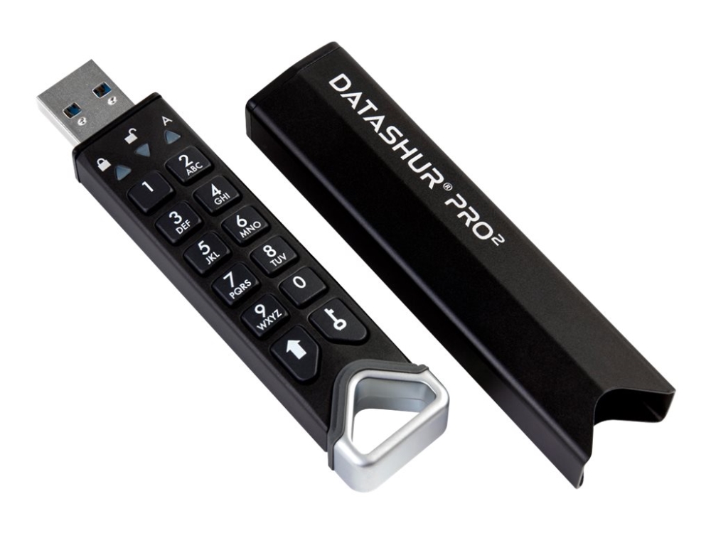 IStorage iStorage datAshur Pro2 USB3 256-bittinen 128 Gt:n pendolevy