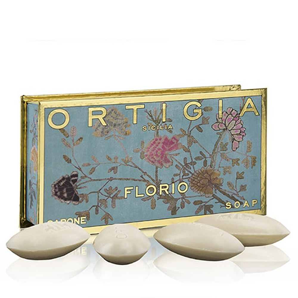 Ortigia Florio oliiviöljysaippuasetti 4 x 40 g