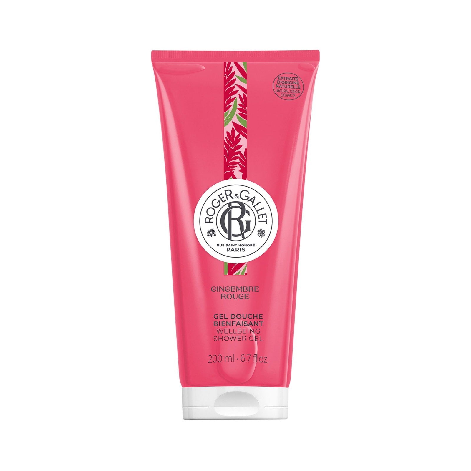 Roger & Gallet Gingembre Rouge Gel Doccia Per Tutti i Tipi di Pelle 200 ml — Gel doccia