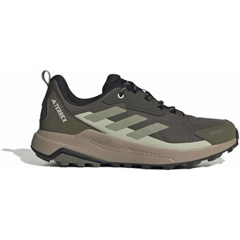 ADIDAS TERREX Ulkoilukengät 'Anylander' mokka / oliivi / kiivi / pastellinvihreä