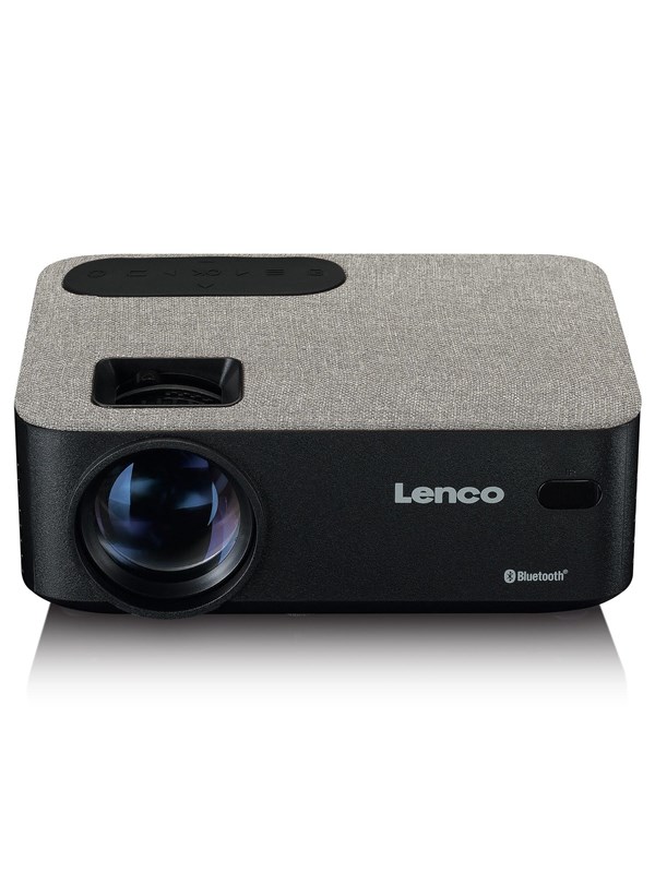 Lenco HD 720P LCD-projektori Bluetoothilla Harmaa