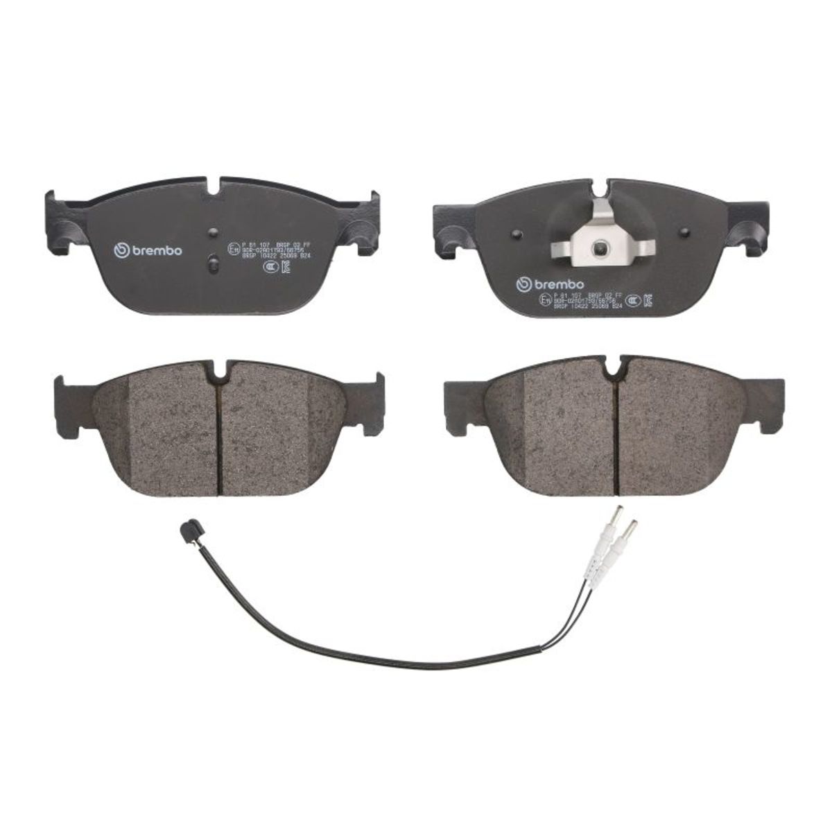 Jarrupalat, levyjarru BREMBO P 61 107