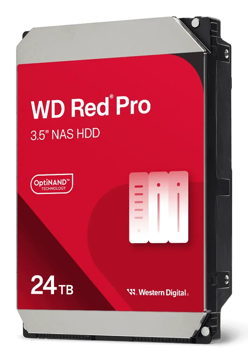 WD Red Pro - 24TB - Kovalevy - WD241KFGX - SATA-600 - 3.5"