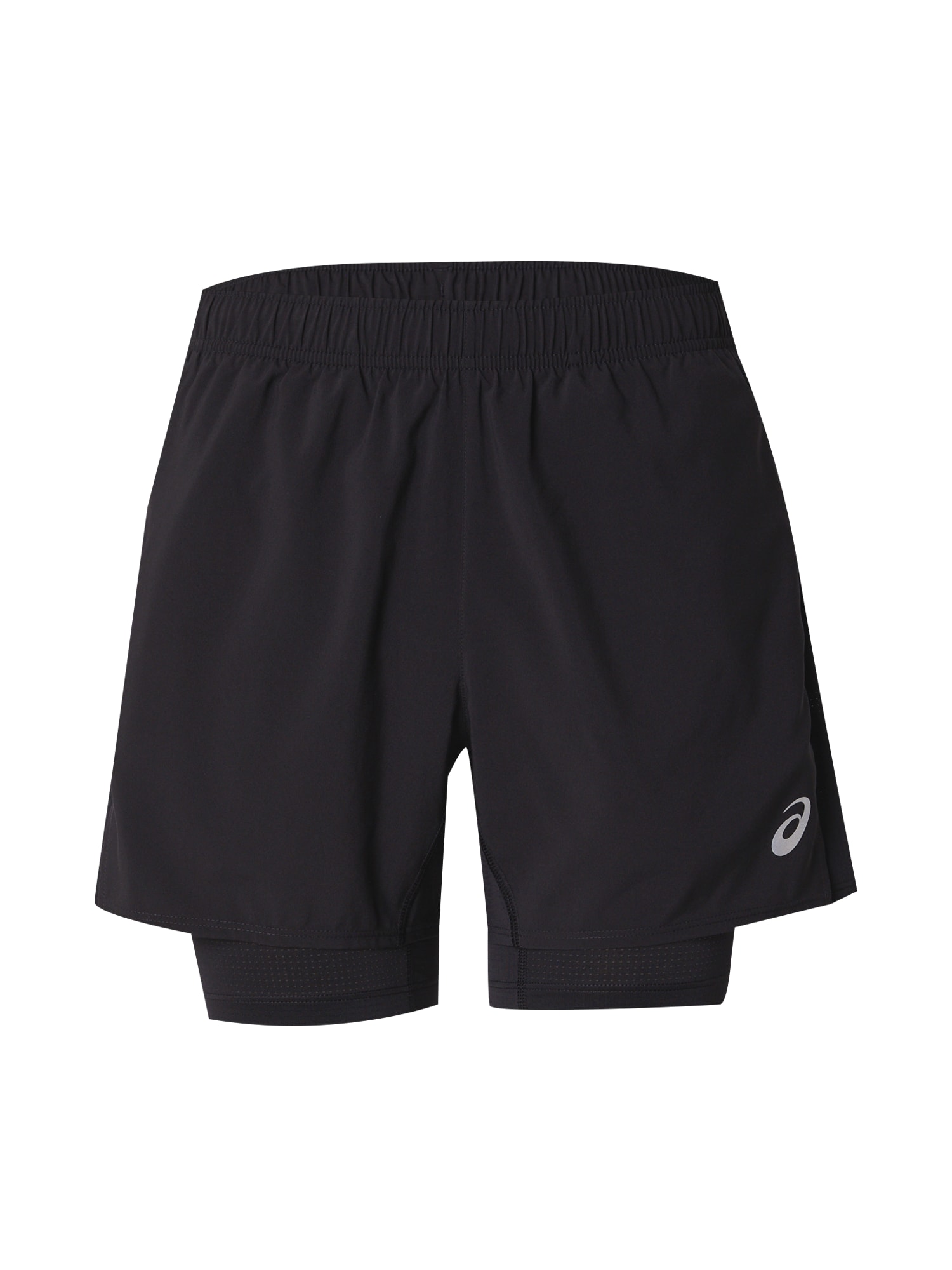 ASICS Core 2in1 5 Inch Shorts K. S Musta Miehet