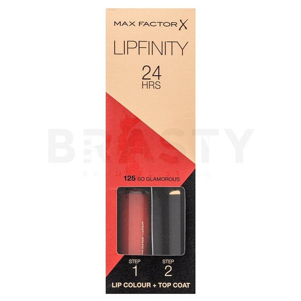 Max factor Lipfinity 24H pitkäkestoinen huulipuna 4,2 g 125 So Glamour