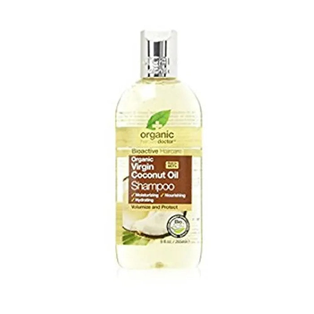 Dr. Organic Shampoo Neitsyt Kookosöljy 265 ml — Shampoo