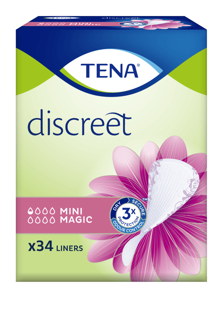 TENA DISCREET MINI MAGIC 34 KPL