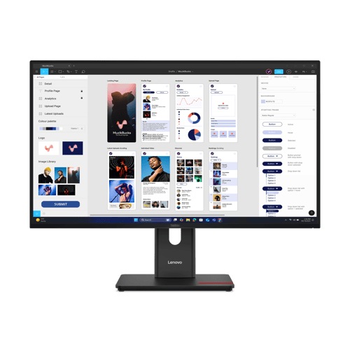32" Lenovo ThinkVision T32UD-40 - 3840x2160 (4K) - 75Hz - IPS
