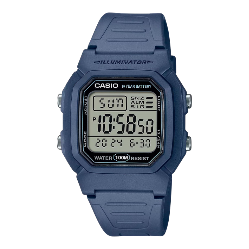 Casio M's Timeless Collection W-800H-2Aves Blue