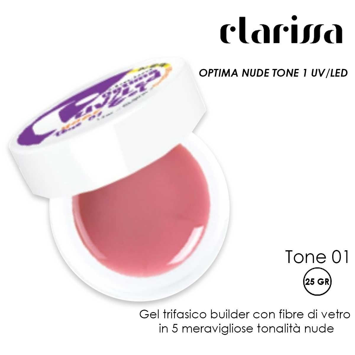 Clarissa Optima Gel Tone 1 Uv/Led 25 g