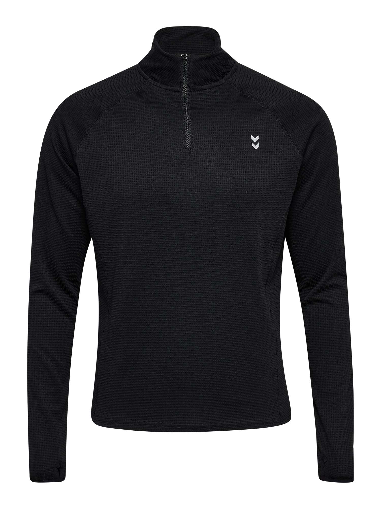 Hummel Pulse Half Zip Midlayer K. M Musta Miehet