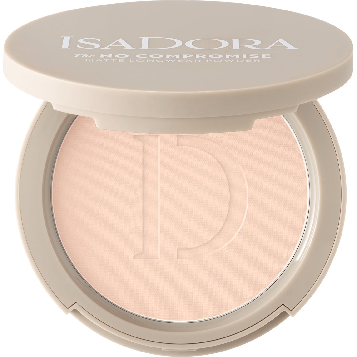 IsaDora The No Compromise Matte Longwear Powder Cool Ivory - 7 g