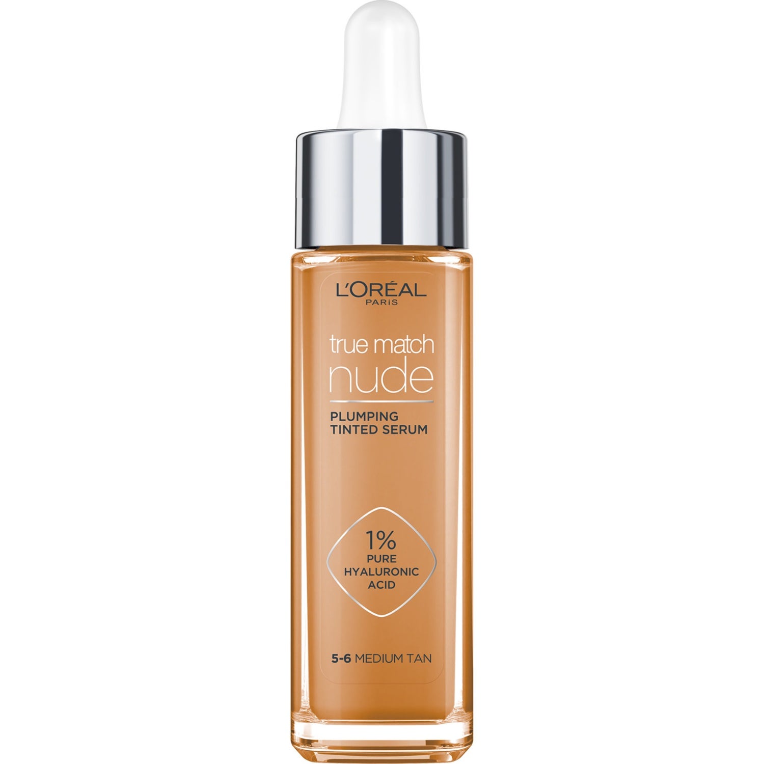 L'Oréal Paris True Match Nude Plumping Tinted Serum 5-6 Medium Tan - 30 ml