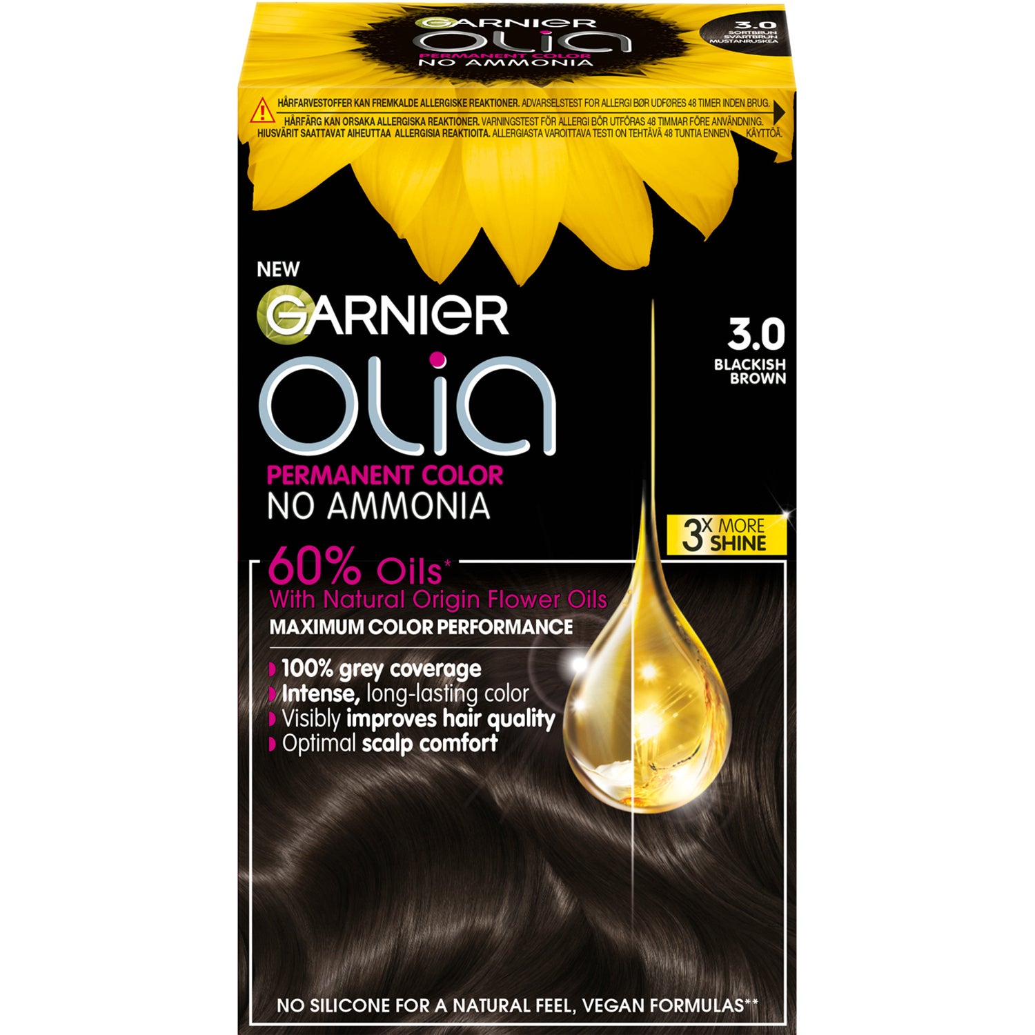 Garnier Olia 3.0 Blackish Brown 1 pcs