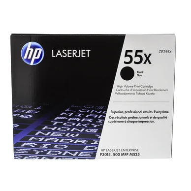 Hp Värikasetti Musta 55x 12.5k - Ce255x