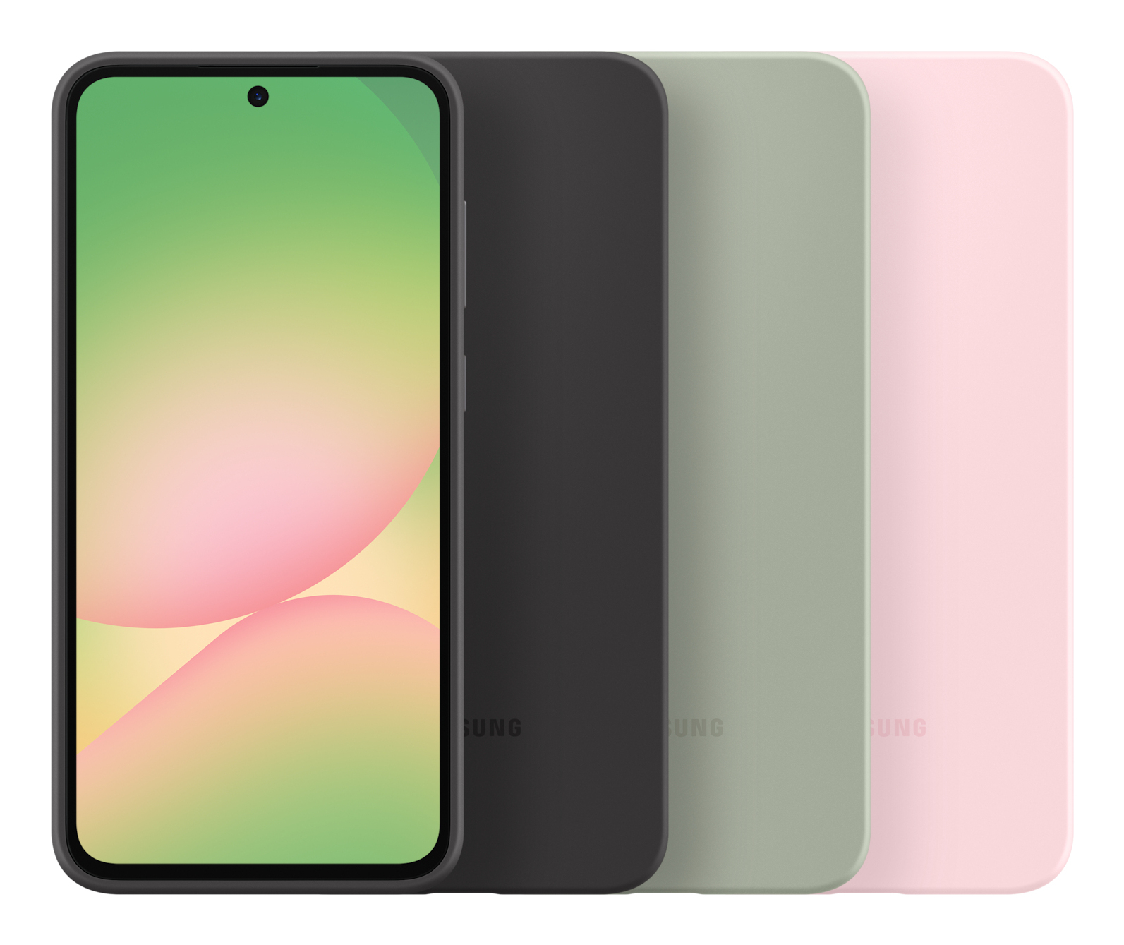 Samsung Galaxy A56 -silikonikuori, Pinkki