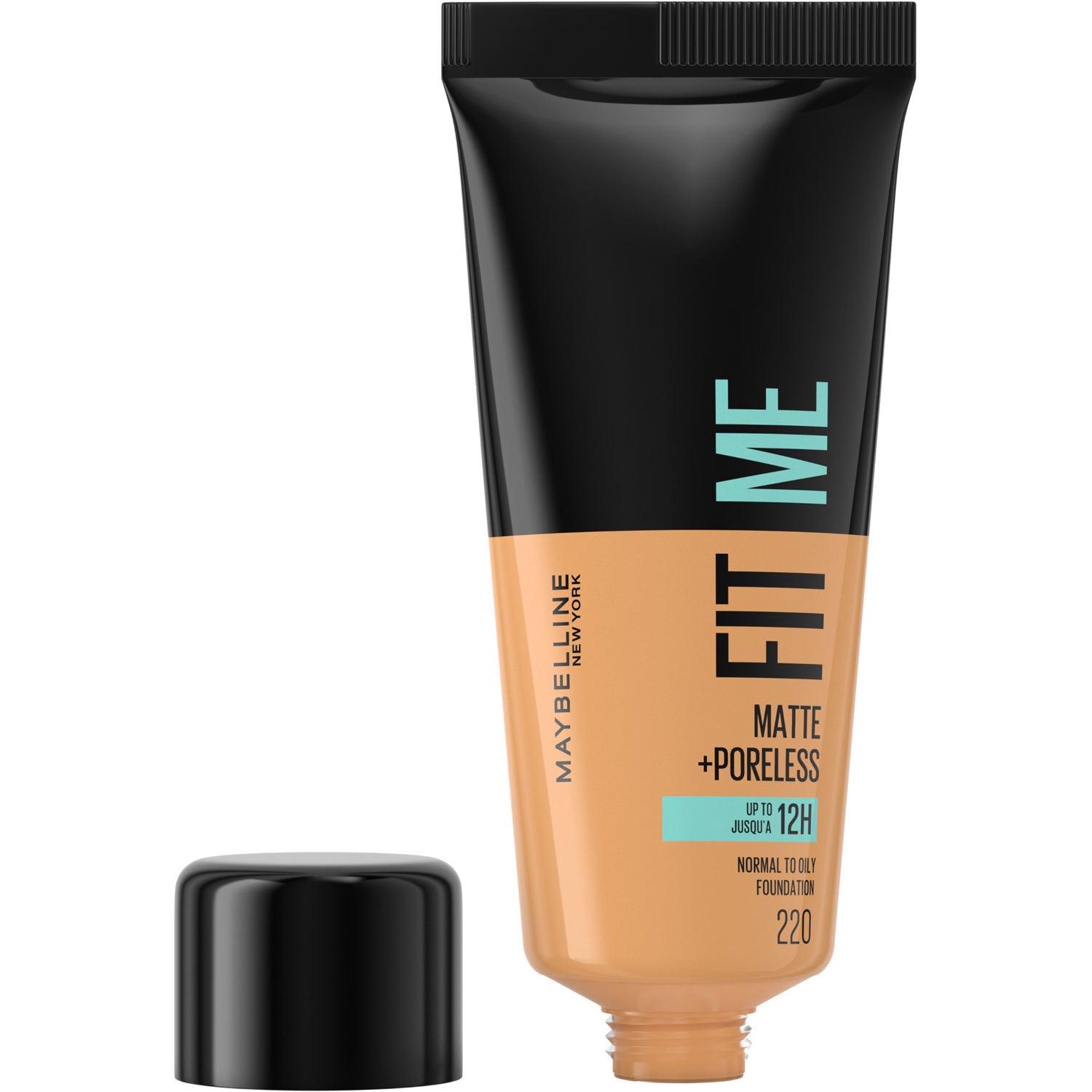 Maybelline Fit Me Matte + Poreless Foundation- 220 Natural Beige