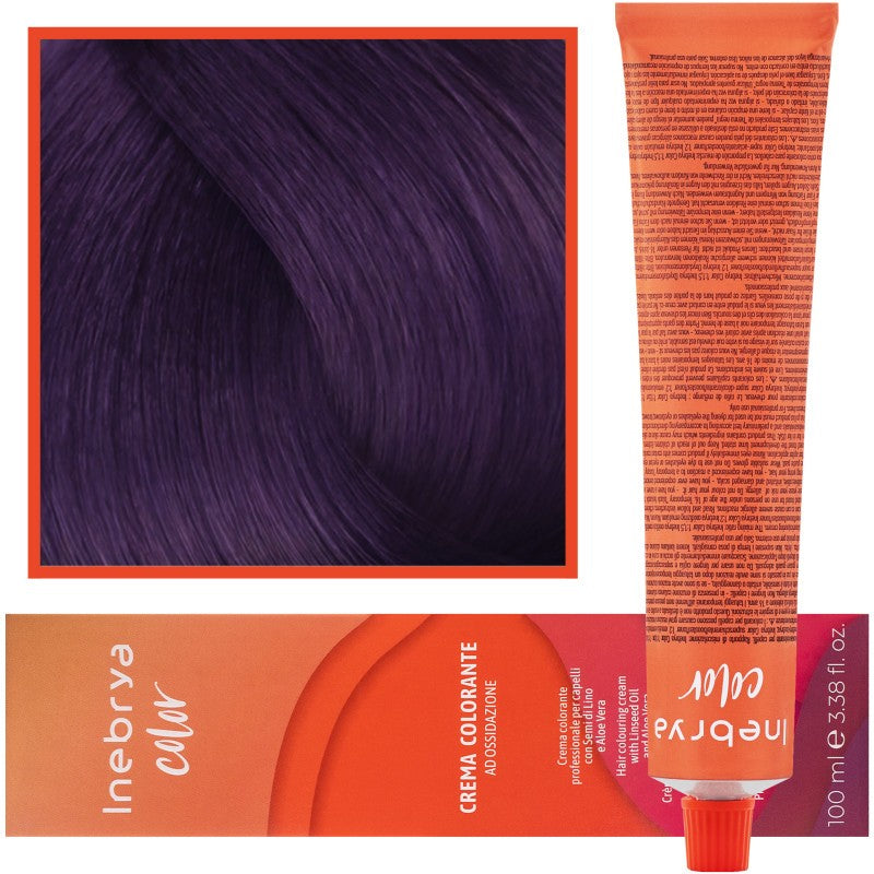 Inebrya Color hiustenvärjäysvoide 100ml 6/20 | Tumman violetti kirsikkablondi