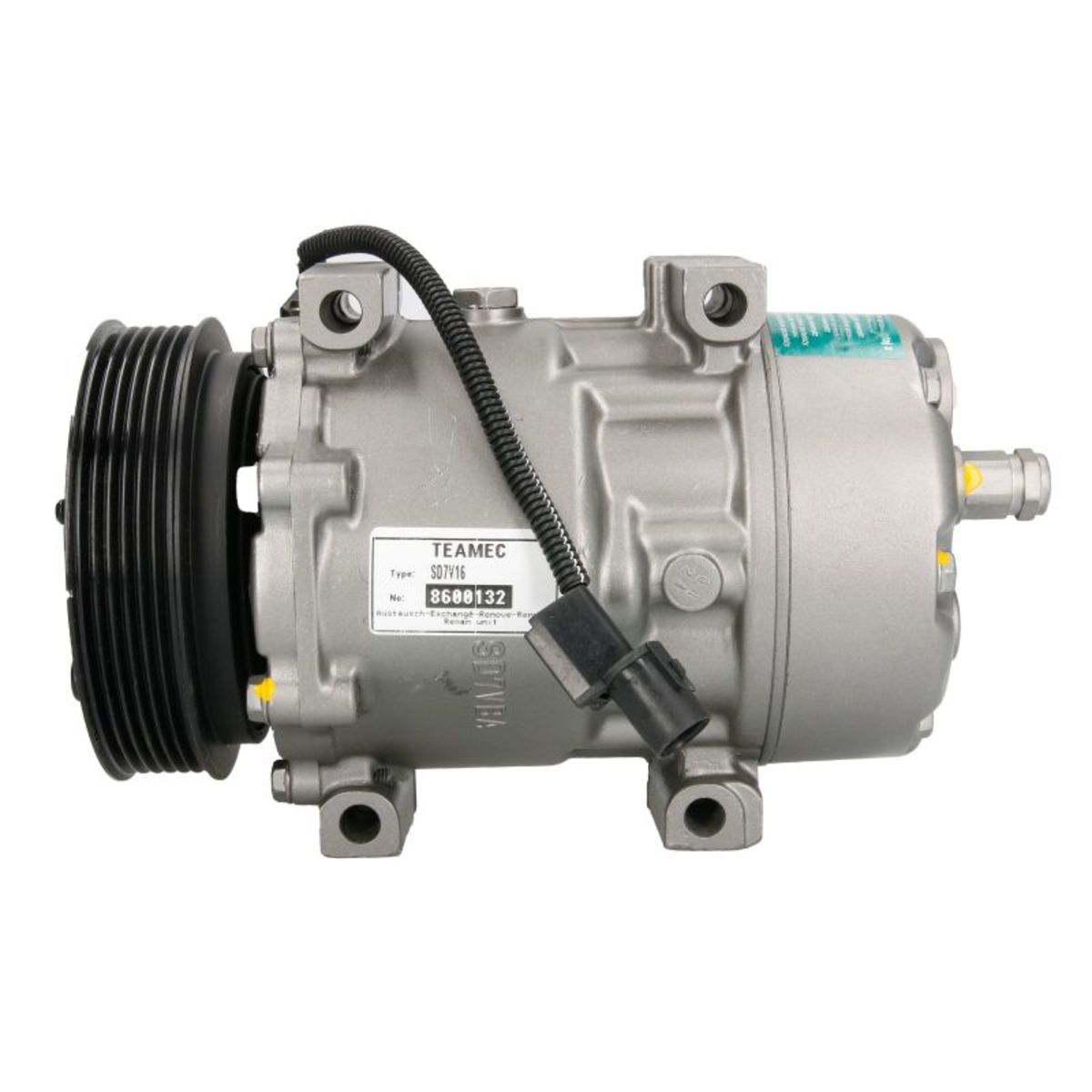 Ilmastoinnin kompressori TEAMEC 8600132
