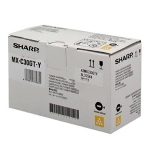 Sharp Värikasetti keltainen 6.000 sivua MXC30GTY Vastaa: N/A