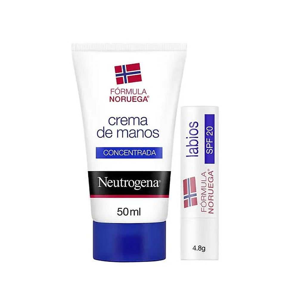 Tuoksuva käsivoide Neutrogena 50ml + Lip Care Spf 20 4,8g