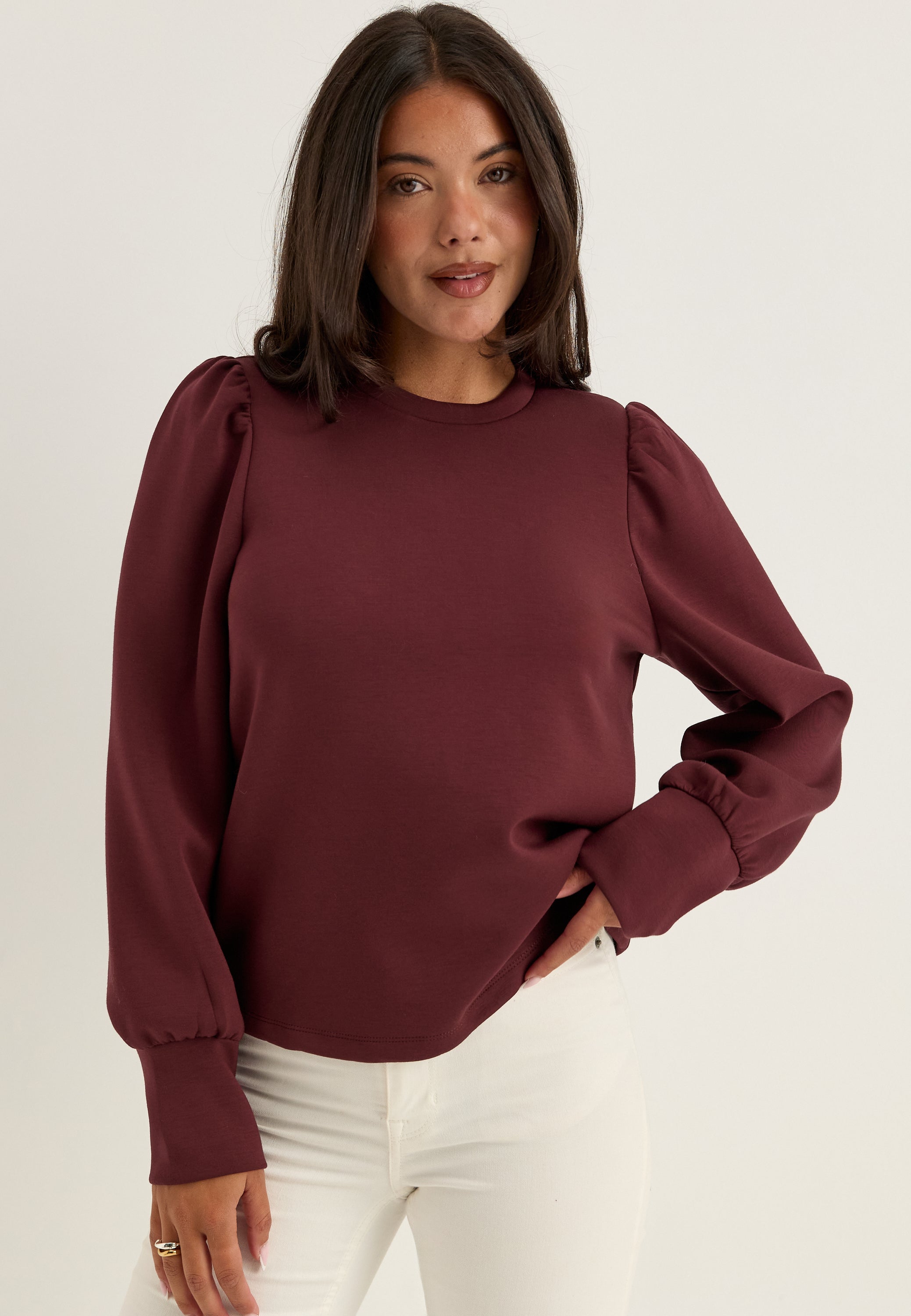 Objandrea Re L/S O-NECK TOP