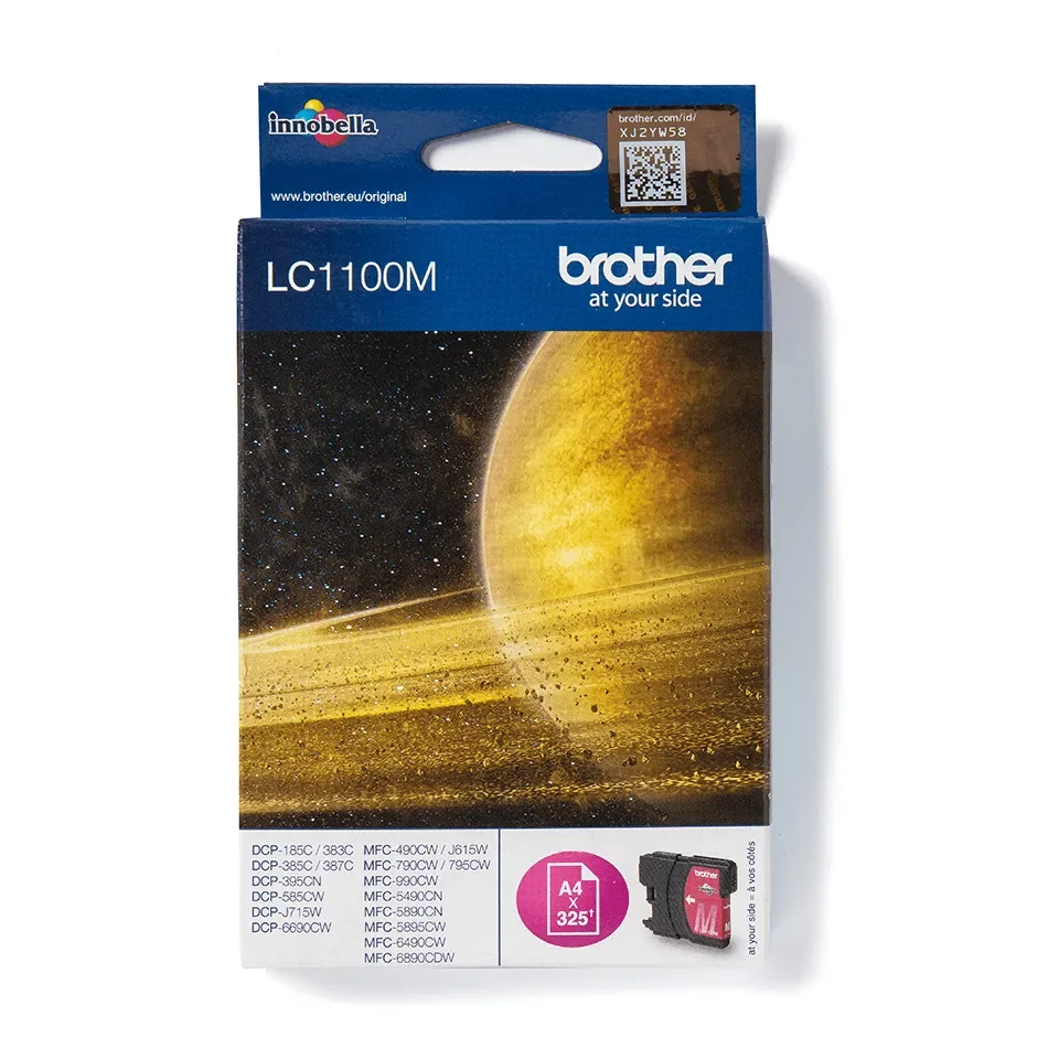 Brother LC-1100M-mustekasetti, magenta