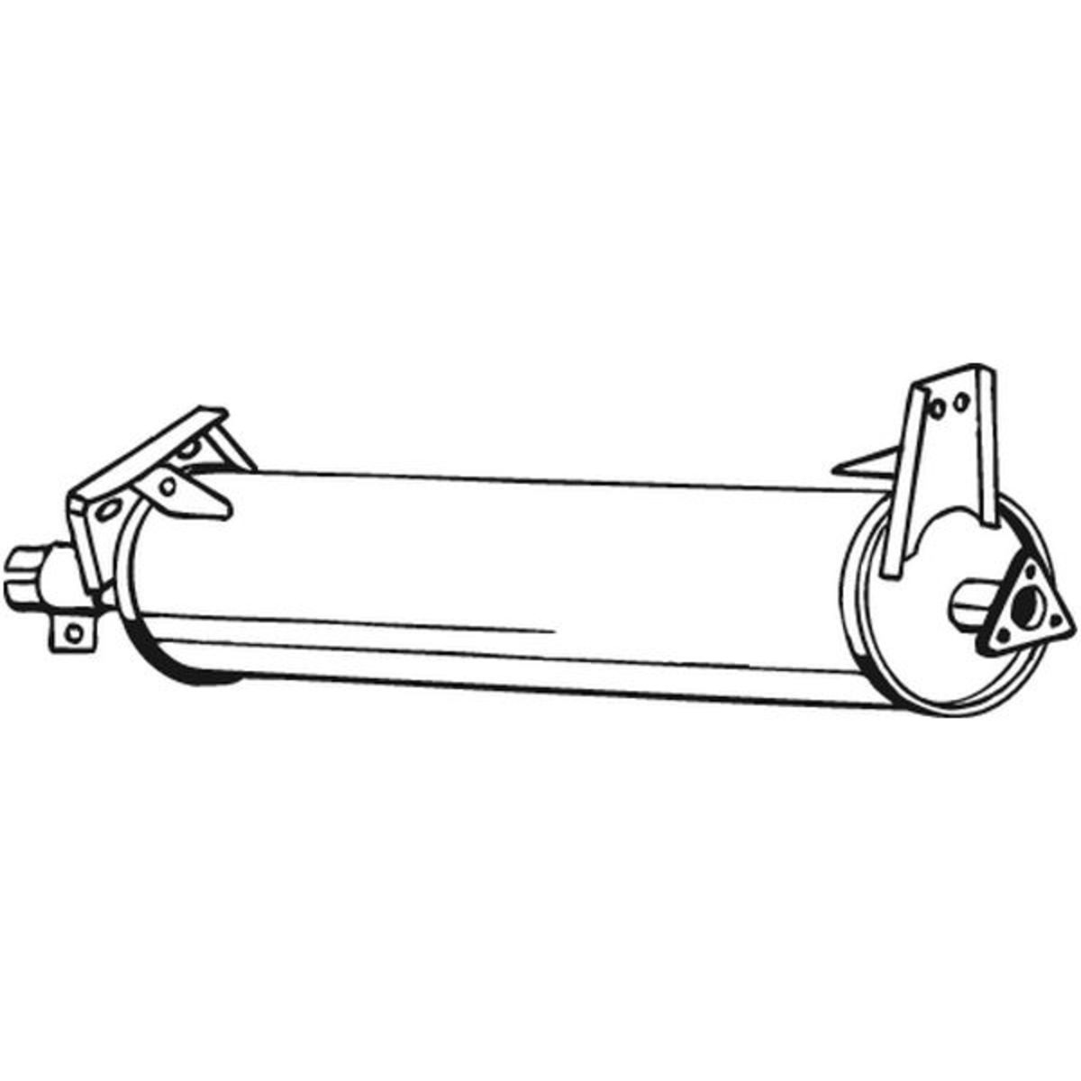 Keskiäänenvaimentaja BOSAL 233-261