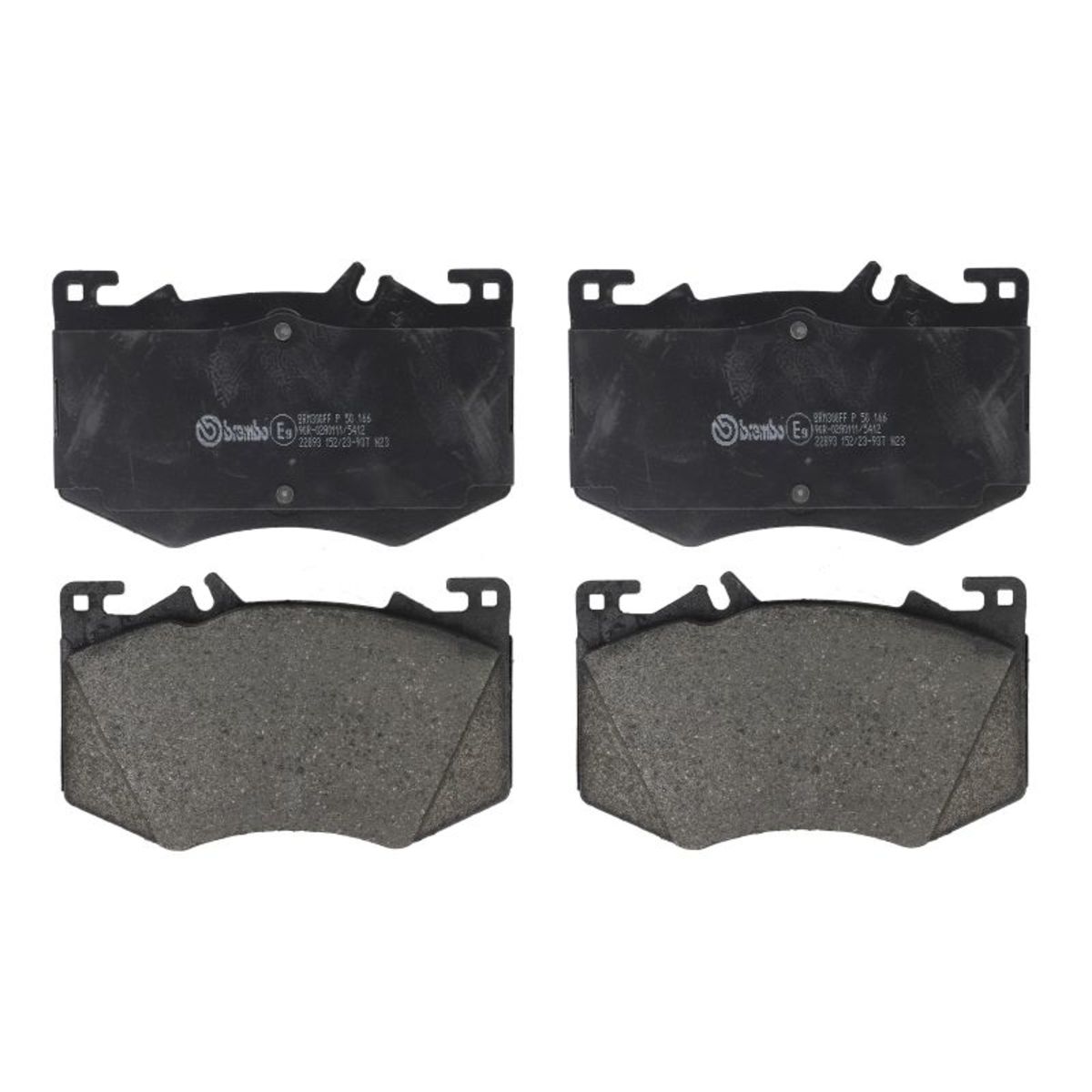 Jarrupalat, levyjarru BREMBO P 50 166