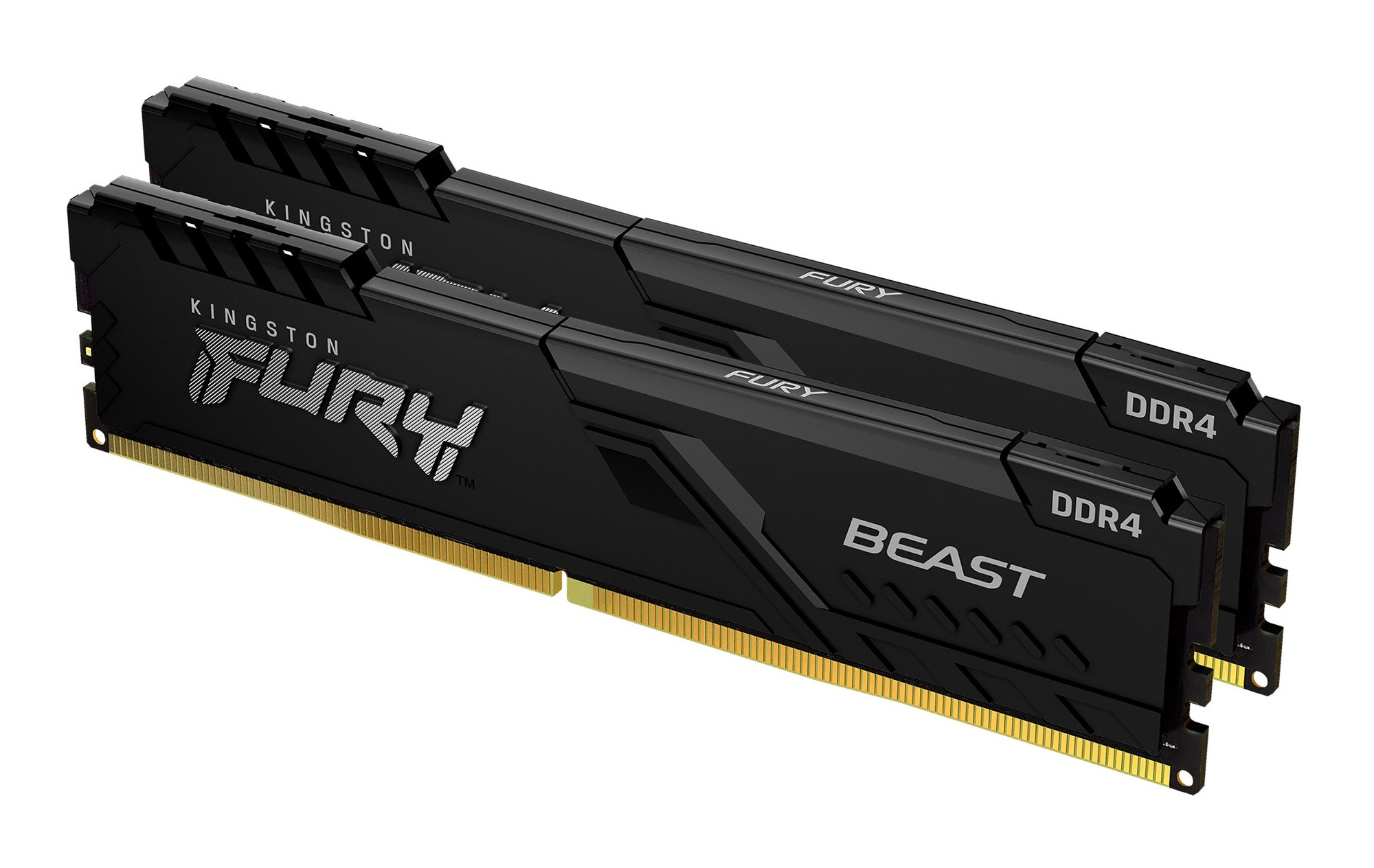 Kingston FURY Beast DDR4-3600 - 64GB - CL18 - Dual Channel (2 pcs) - Intel XMP - Musta