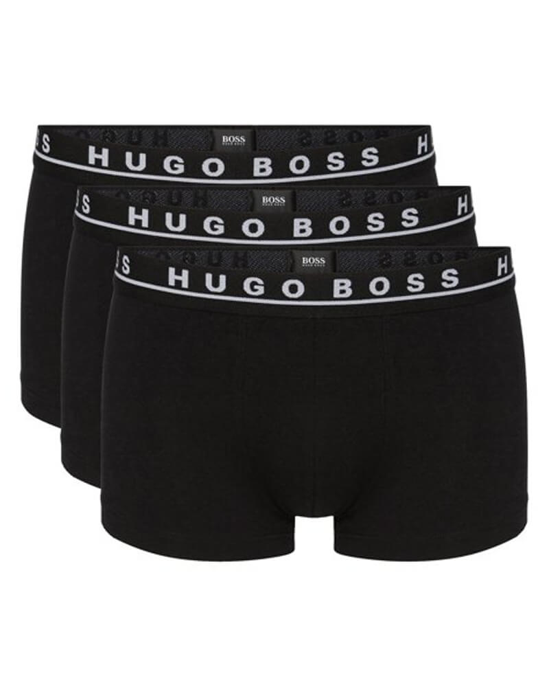 Boss Hugo Boss 3-pack Boxer Trunks Sort - Str. S   3 stk.
