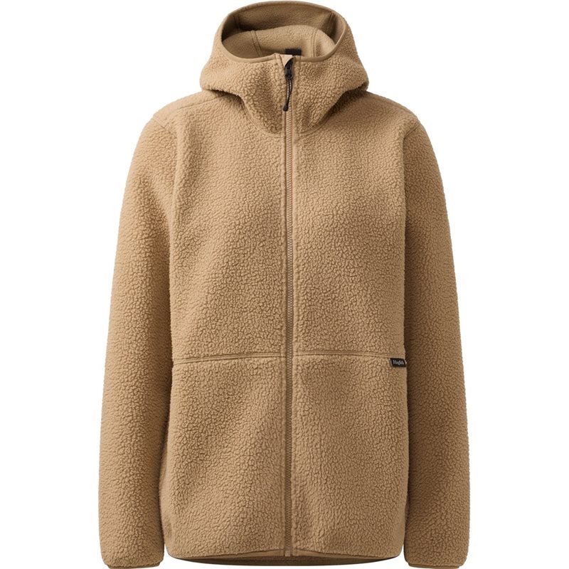 Haglöfs Funäs Pile Hood Women Oak Brown - XXL