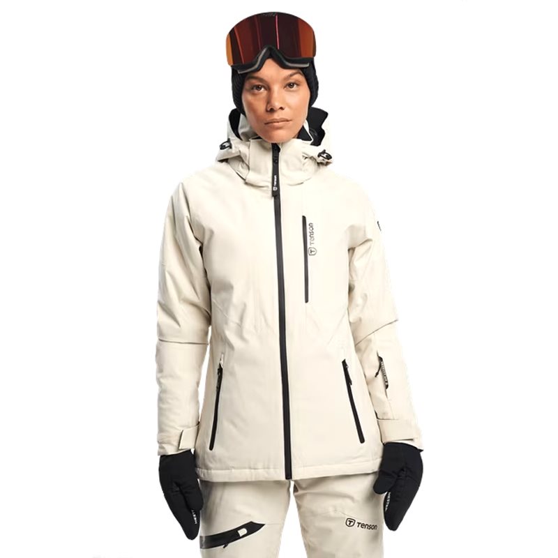 Tenson Niseko Ski Jacket Women Overcast - L
