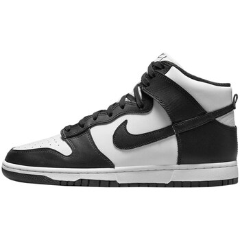 Nike Sportswear Korkeavartiset tennarit 'Dunk Hi Retro'  musta / valkoinen