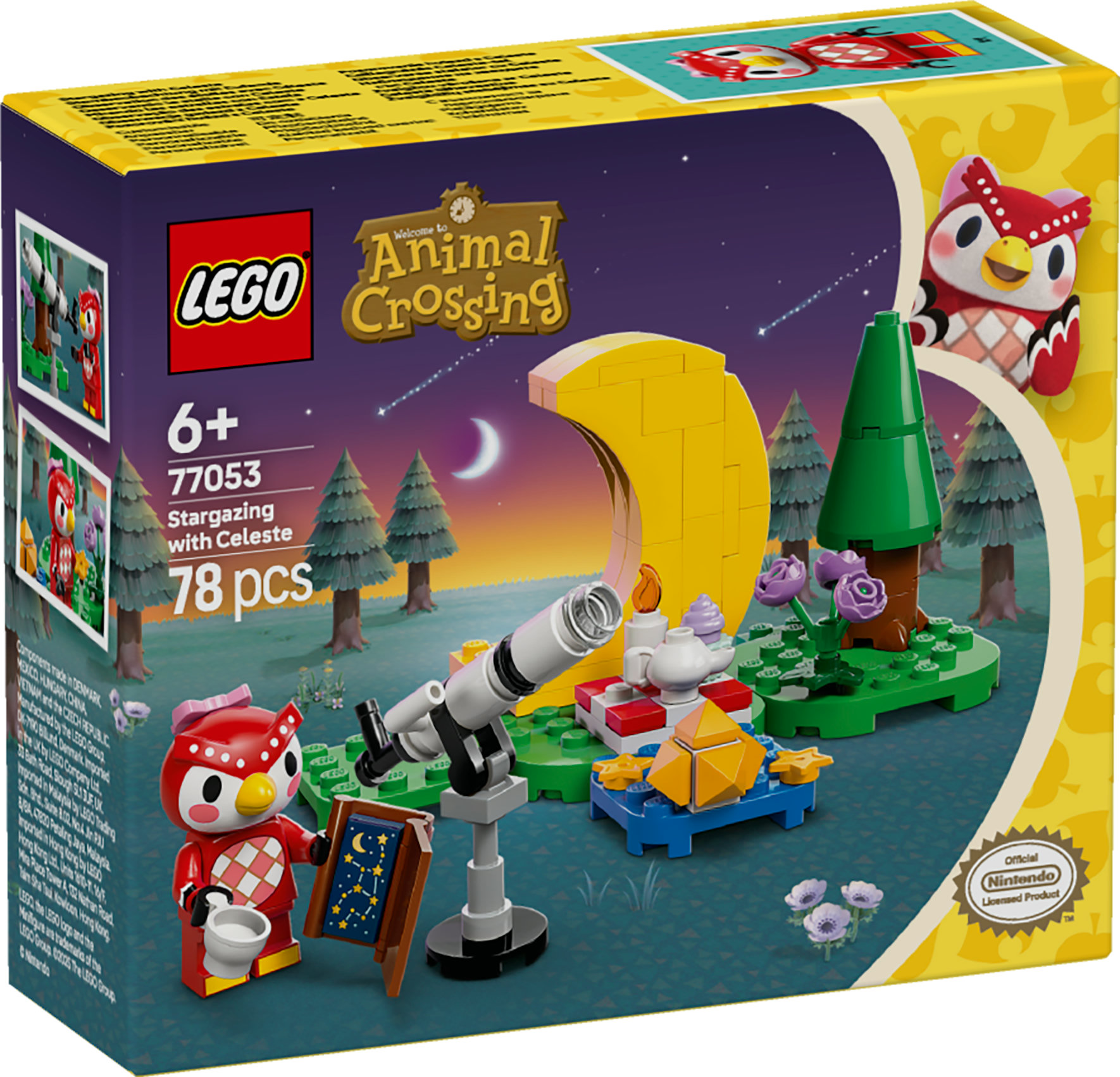 LEGO Animal Crossing - Tähtien katselu Celesten kanssa (77053)