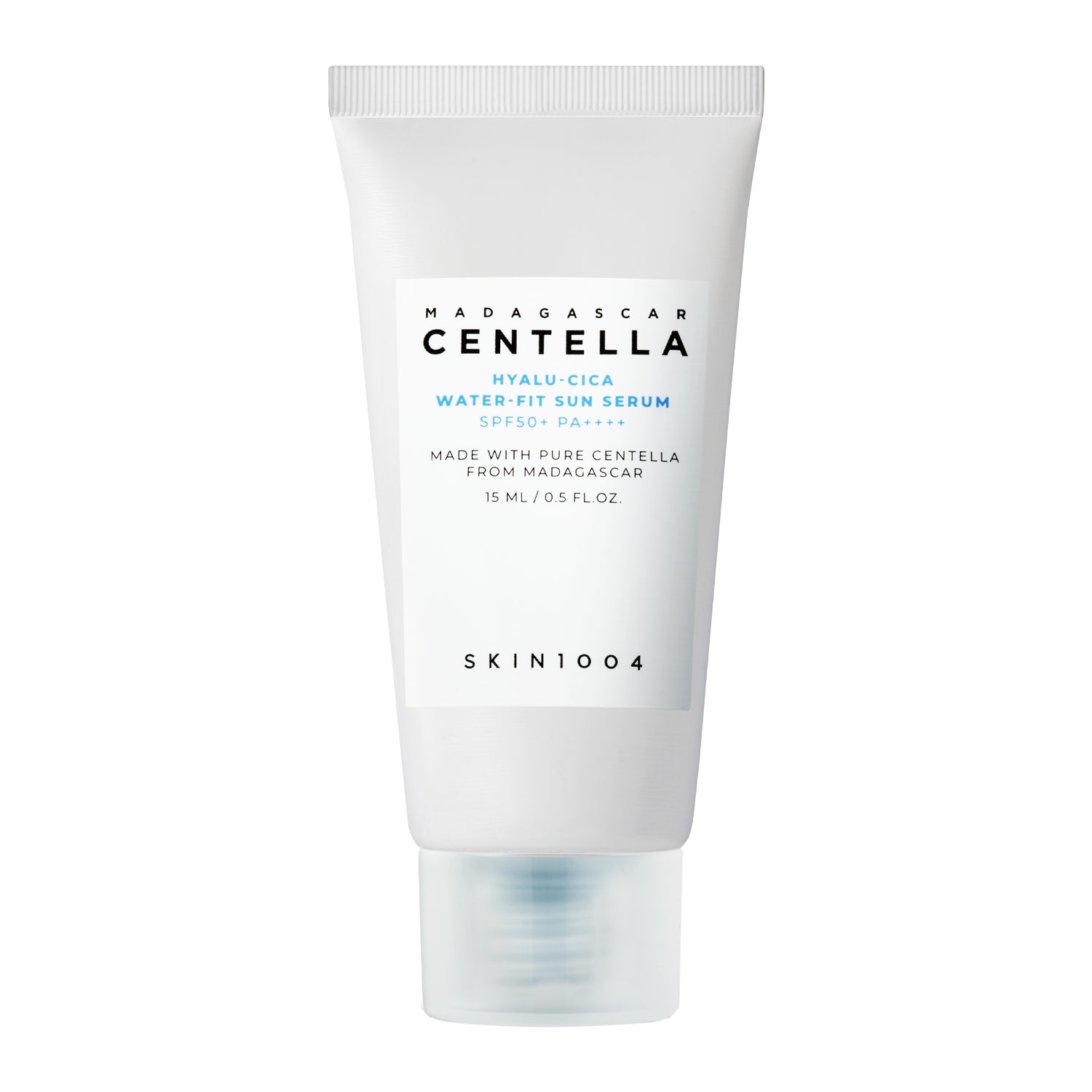 Skin1004 Kosteuttava aurinkovoide SPF 50+ Centella del Madagascar (Hyalu-Cica Water-Fit) - Määrä: 15 ml