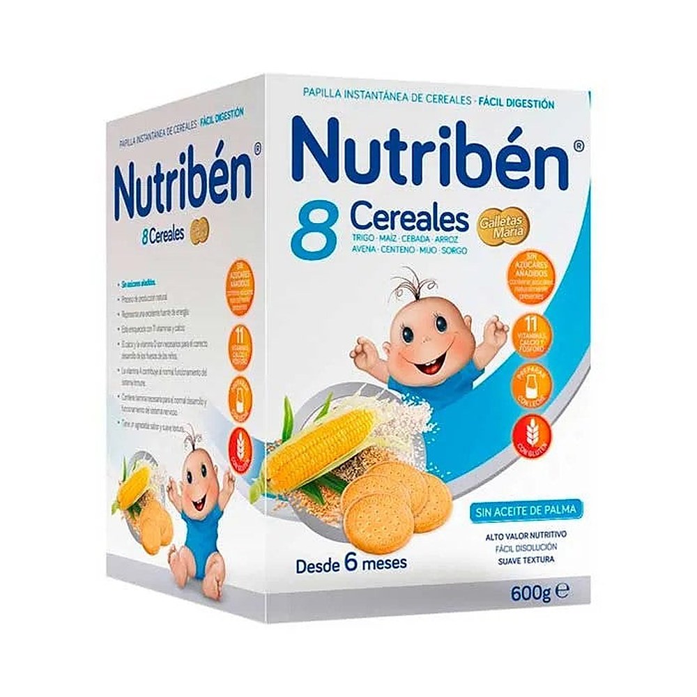 Nutribén 8 Vilja Maria Crackers 600g