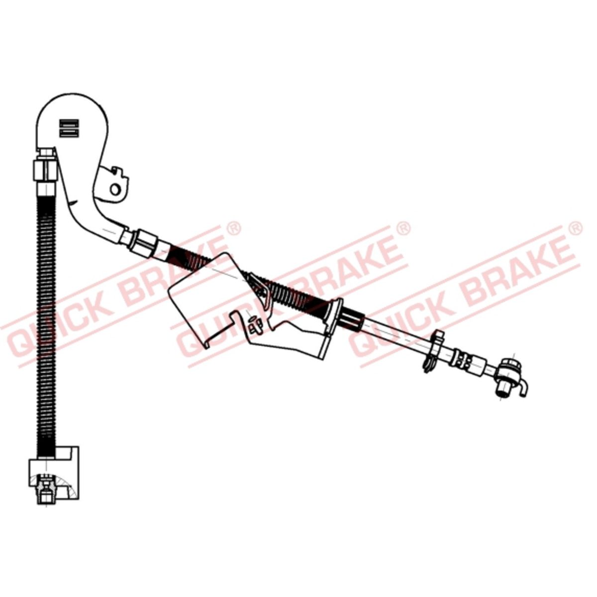 Jarruletku QUICK BRAKE 50.704X